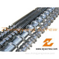 Extruder Screw Barrel Plastic Extrusion Screw Barrel Bimetallic Screw Barrel